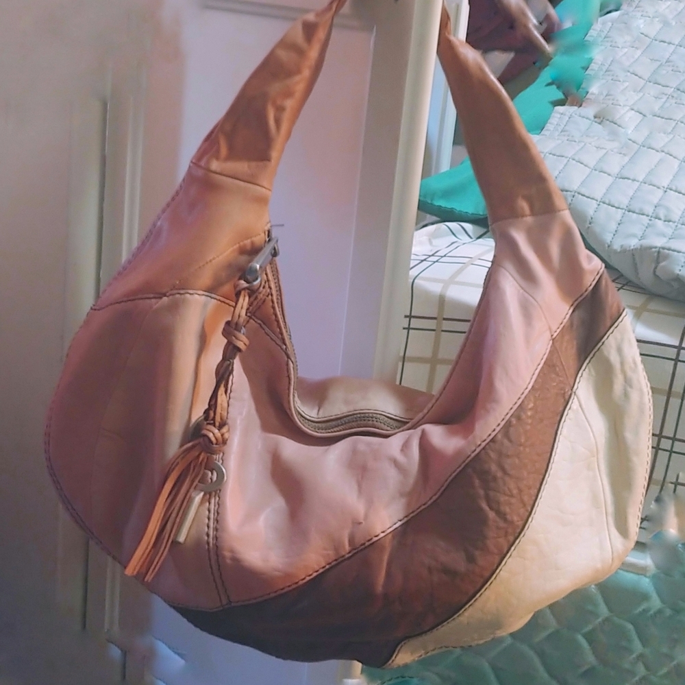 Vintage Round Fossil Bag